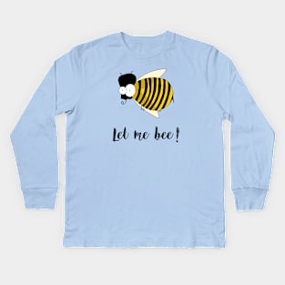 Bee drawing Kids Long Sleeve T-Shirt